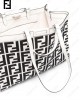 X ff-logo print tote bag