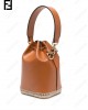 small Mon Tresor leather bucket bag