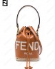 small Mon Tresor leather bucket bag