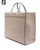 Sunshine leather tote bag