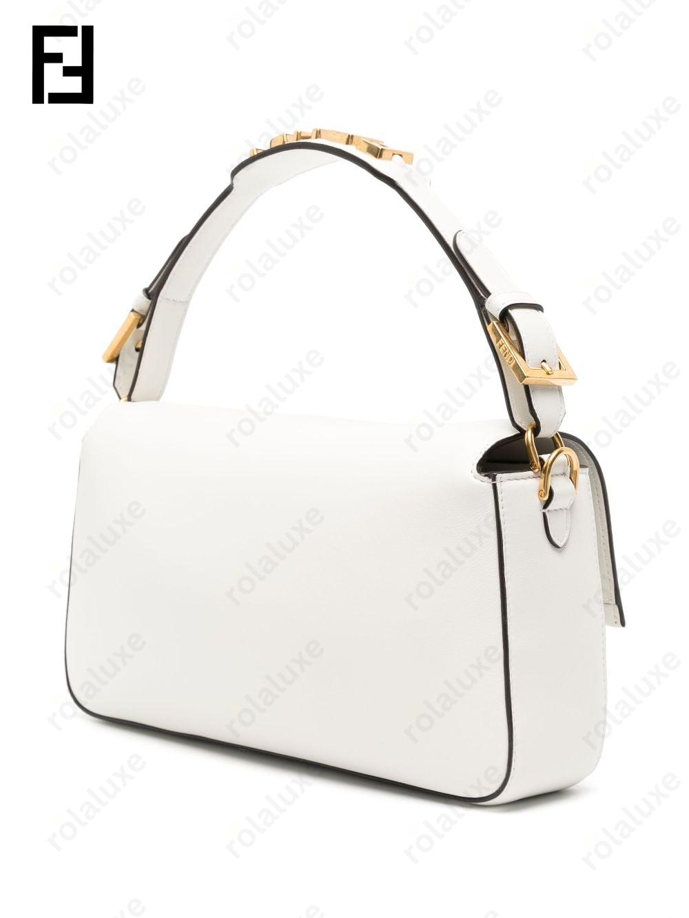 Baguette leather shoulder bag