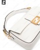 Baguette leather shoulder bag