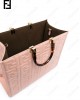 embossed-FF logo tote bag