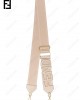 logo calf-leather shoulder strap