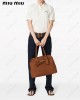 nappa-leather tote bag