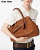 nappa-leather tote bag