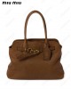 nappa-leather tote bag