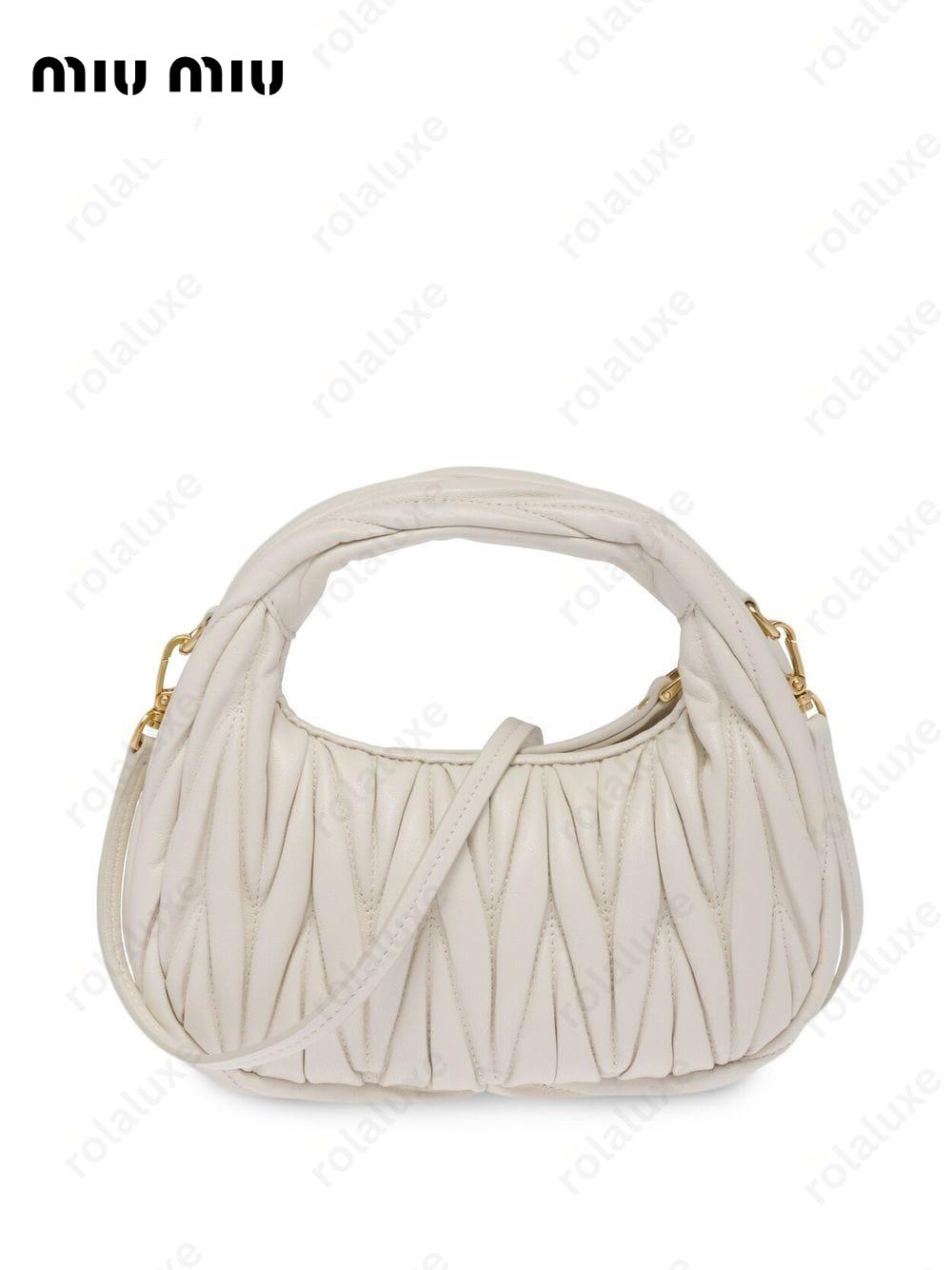 mini Wander matelassé-effect shoulder bag