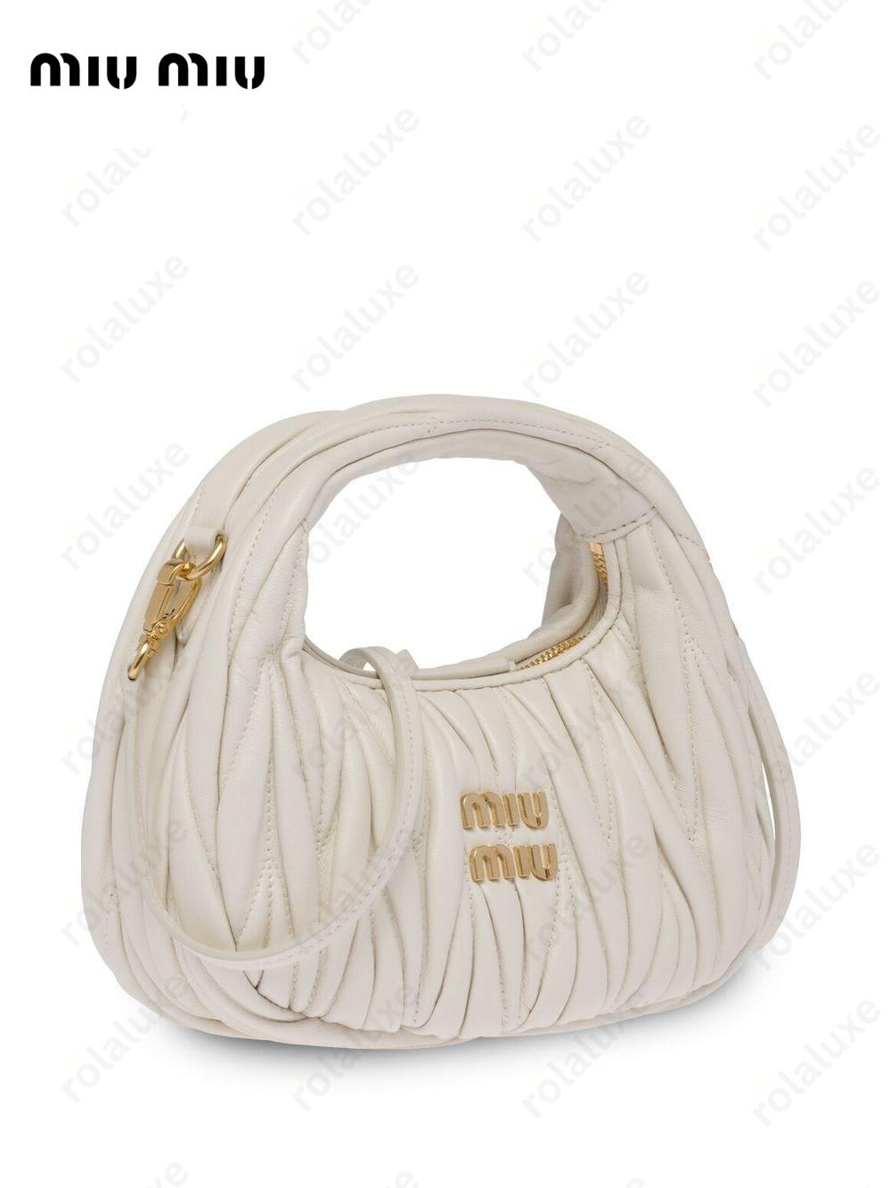 mini Wander matelassé-effect shoulder bag