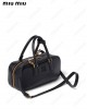 mini Arcadie leather top-handle bag