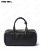 mini Arcadie leather top-handle bag