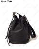 leather bucket bag