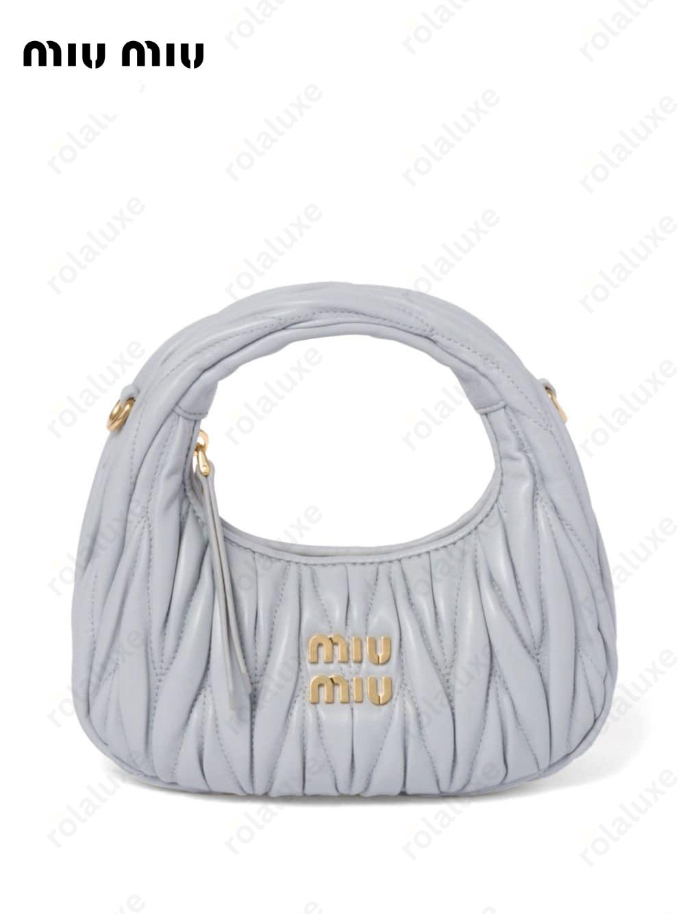 mini Wander matelassé crossbody bag