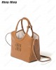 Ivy leather tote bag