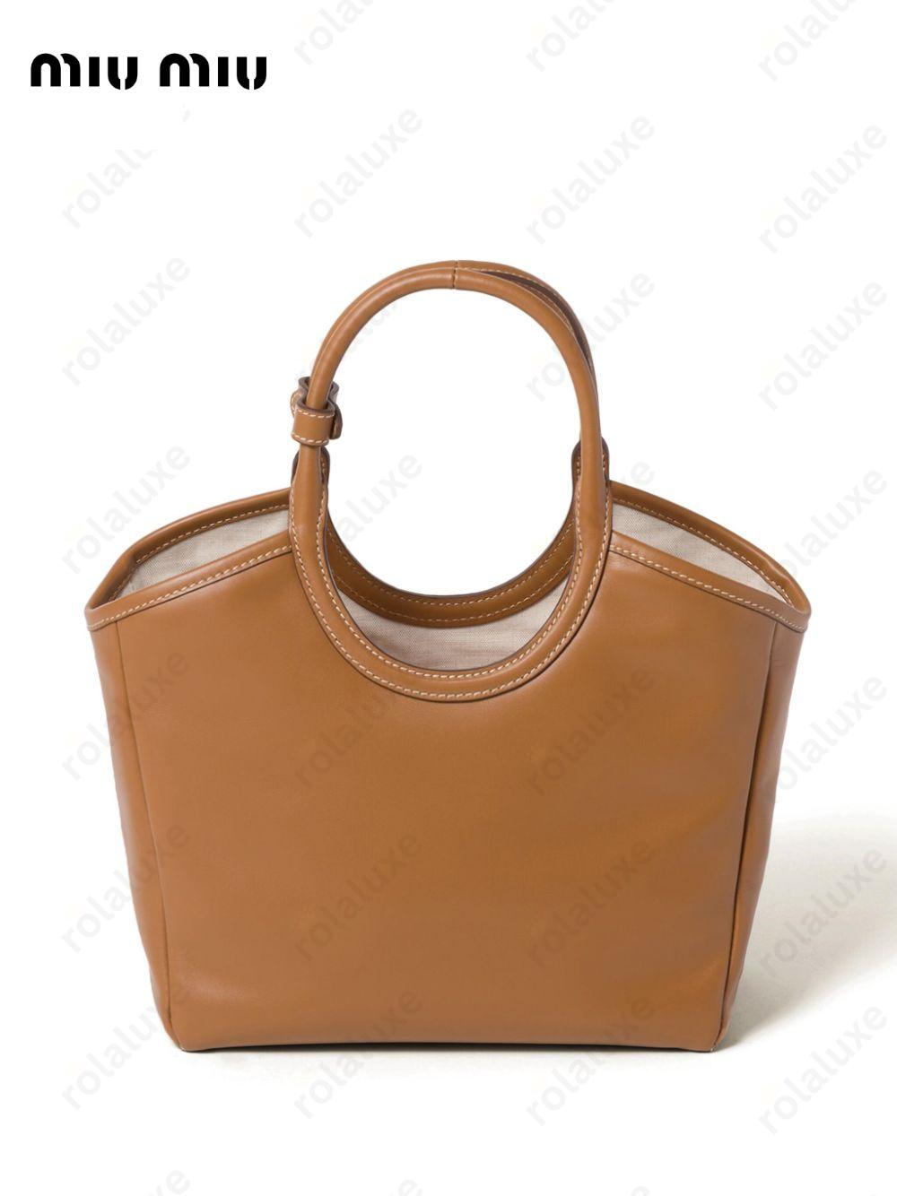 Ivy leather tote bag