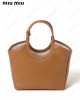 Ivy leather tote bag