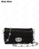 Miu crystal nappa leather mini bag