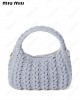 Wander woven-design bag