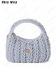 Wander woven-design bag