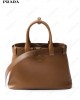 medium belted leather handbag