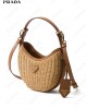 Arqué woven shoulder bag