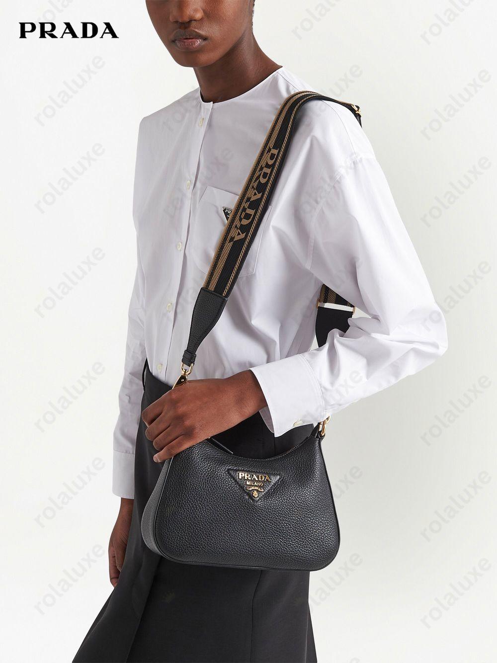 logo-strap cross body bag