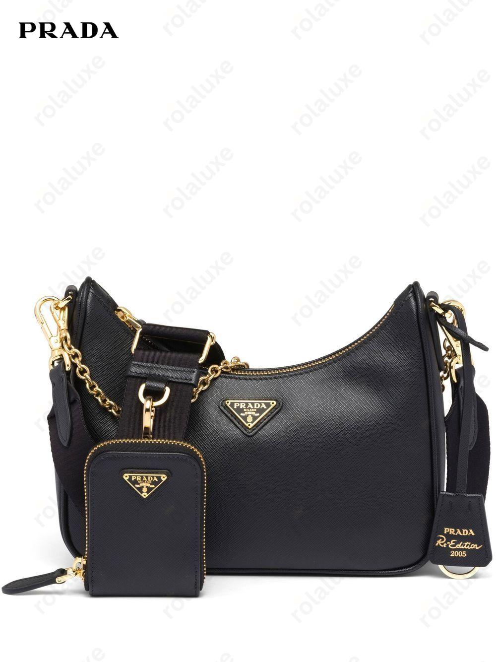 Re-Edition 2005 leather shoulder bag