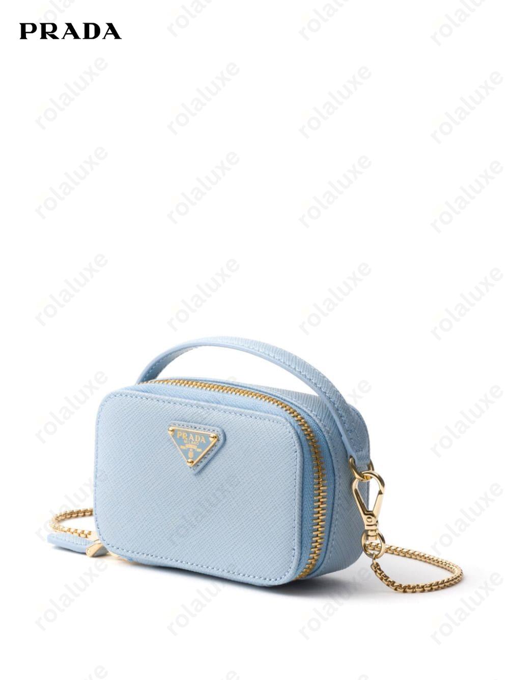 Saffiano leather mini bag