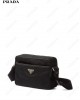 logo-plaque messenger bag