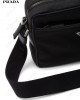 logo-plaque messenger bag