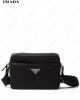 logo-plaque messenger bag