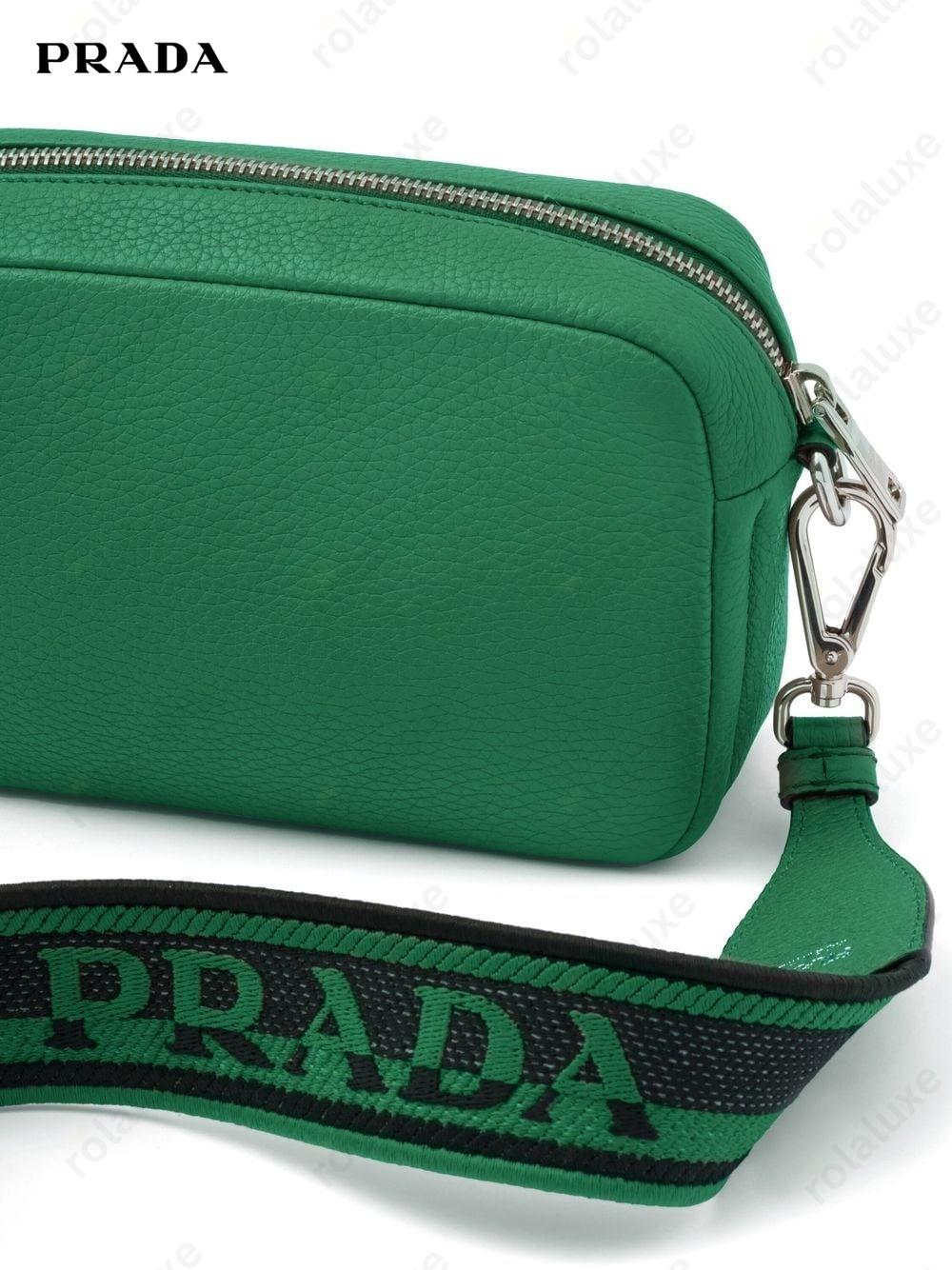 small logo-plaque crossbody bag