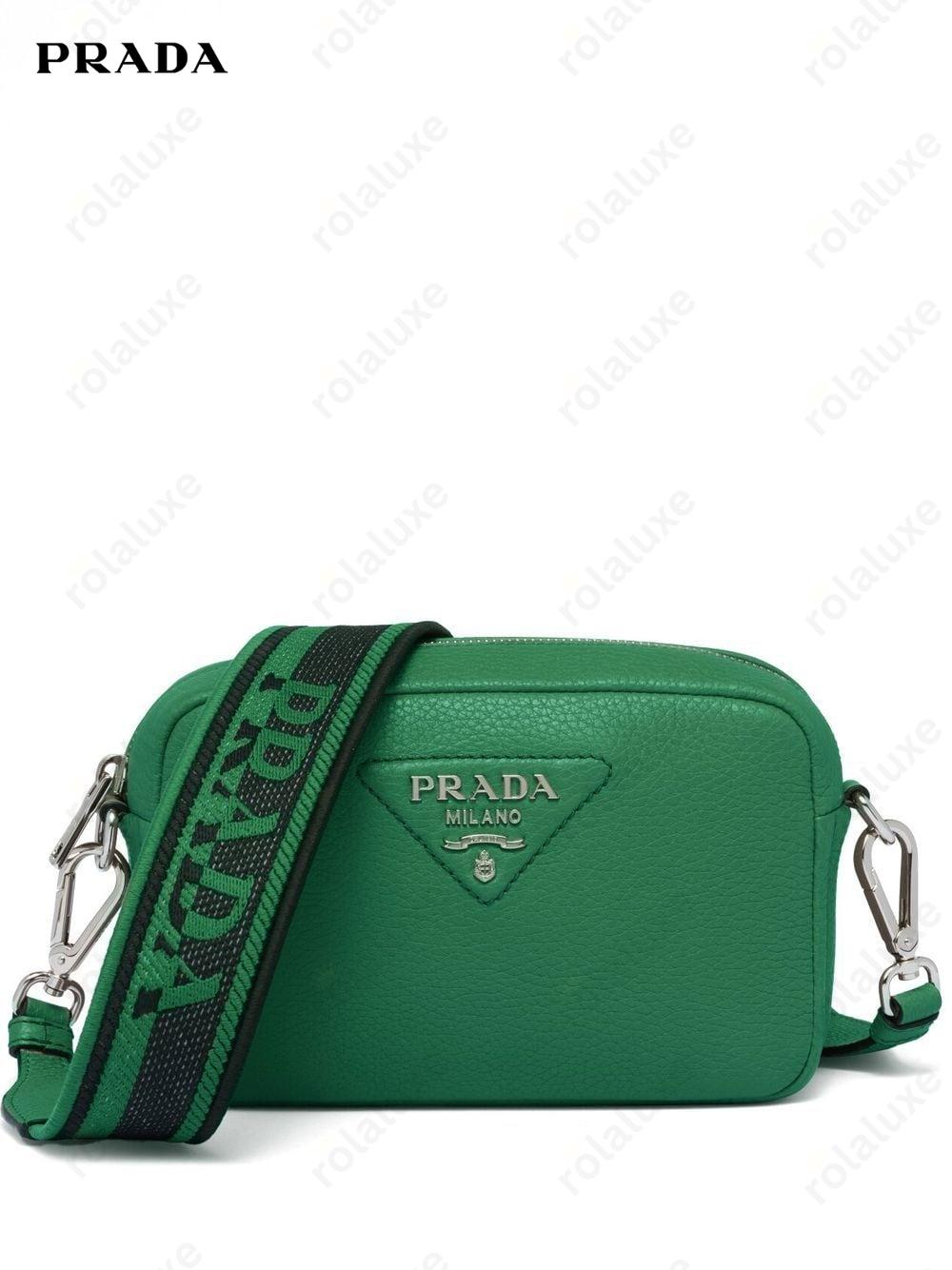 small logo-plaque crossbody bag