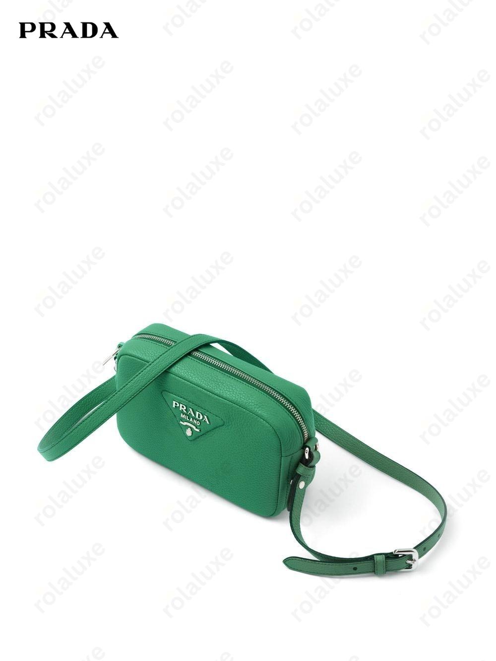 small logo-plaque crossbody bag