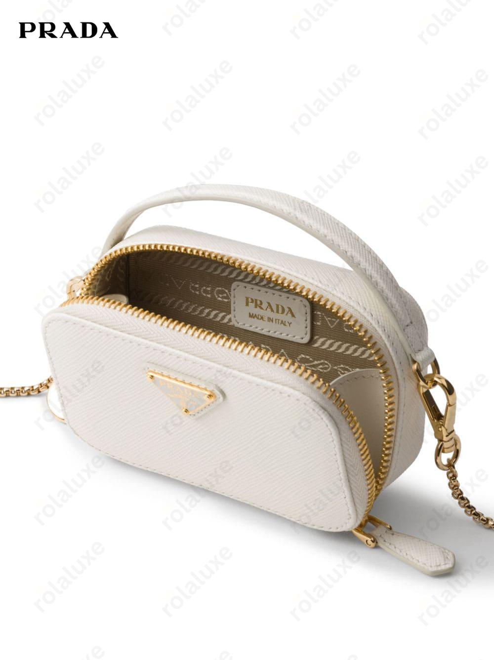 Saffiano leather mini bag