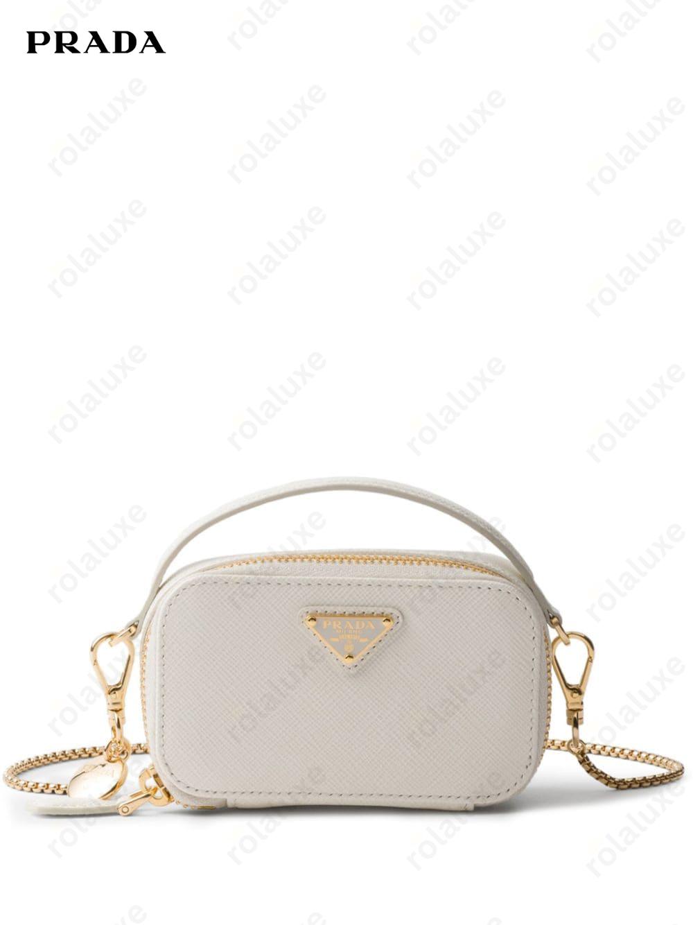 Saffiano leather mini bag