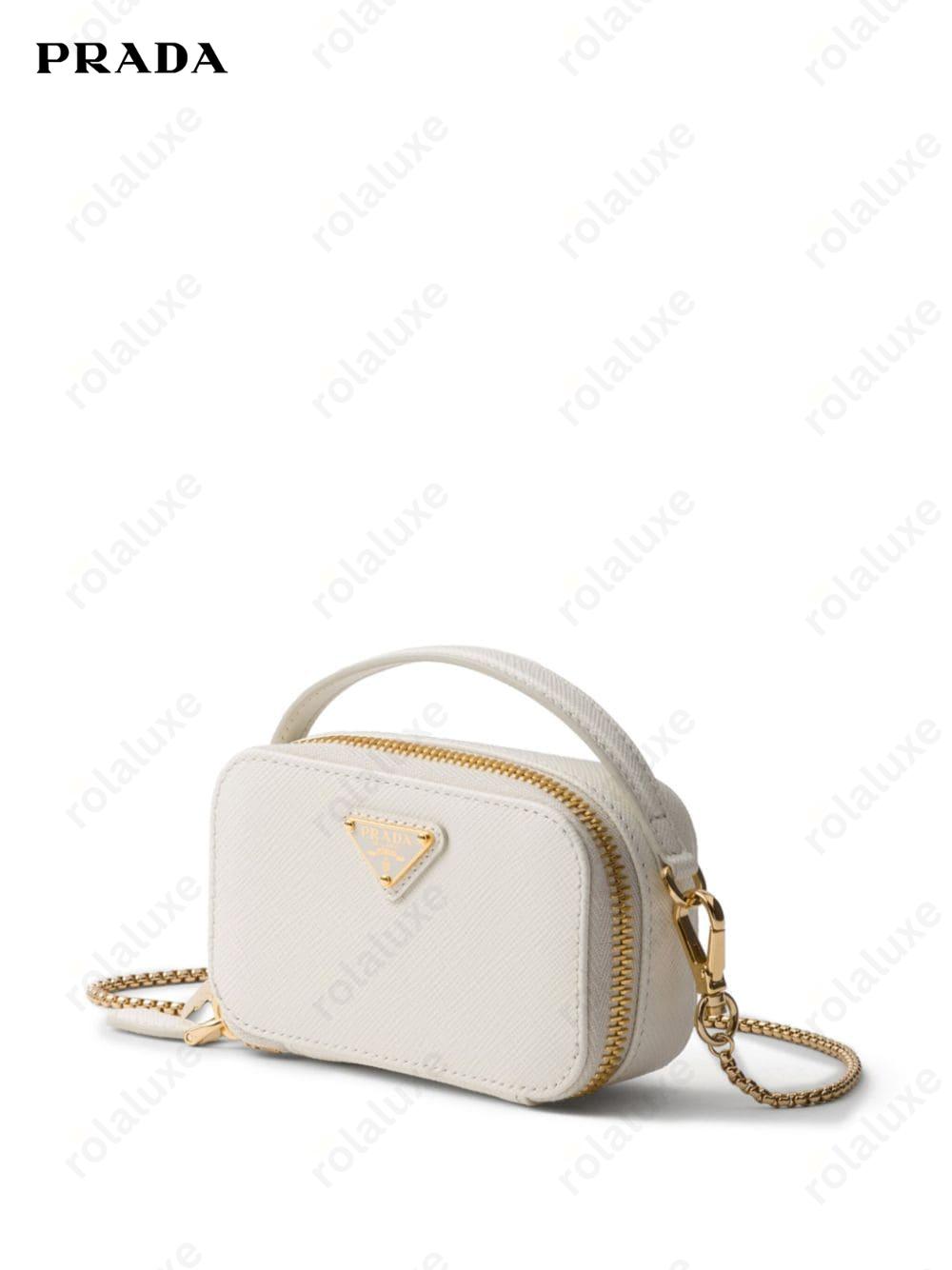 Saffiano leather mini bag