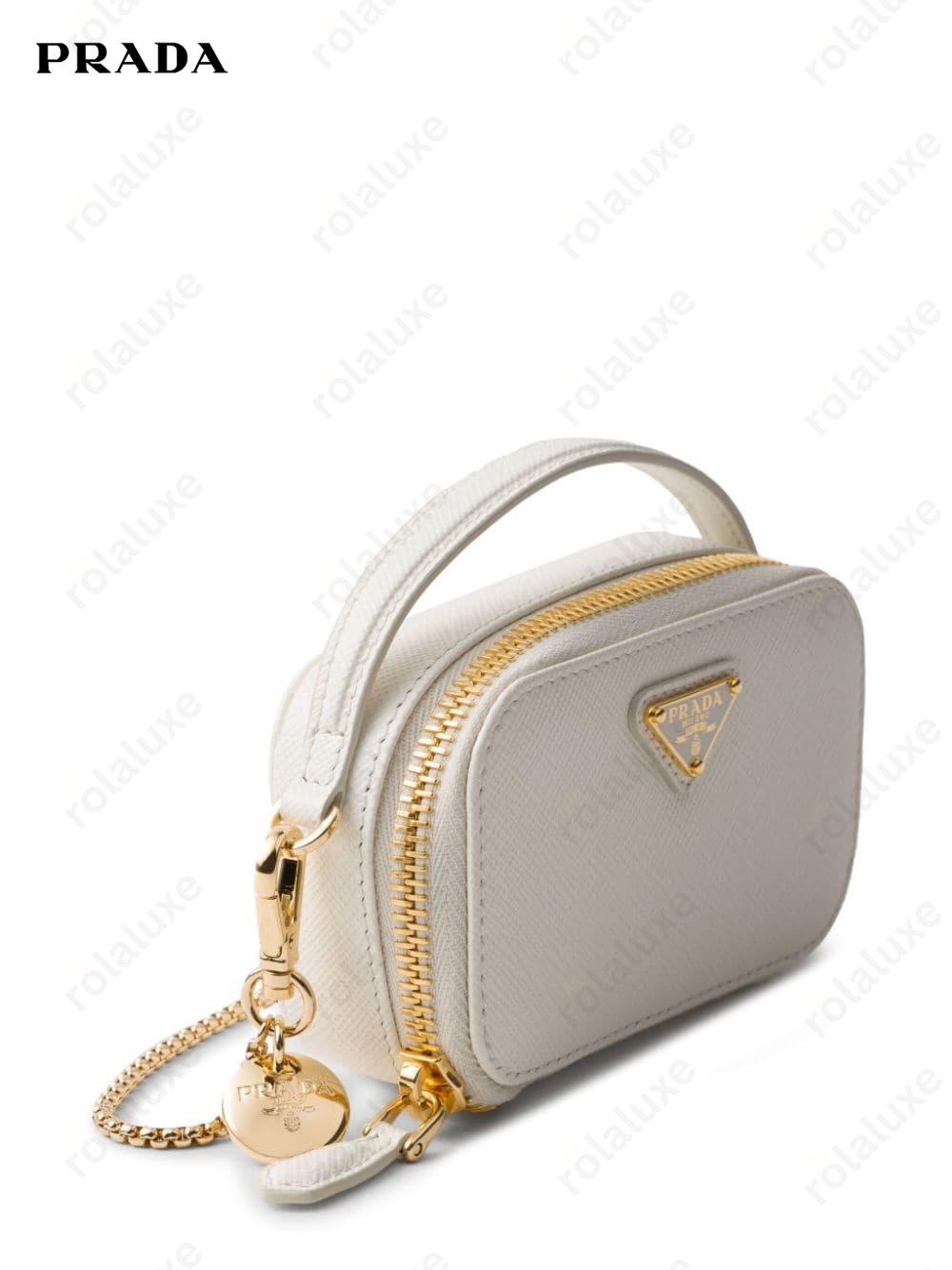 Saffiano leather mini bag