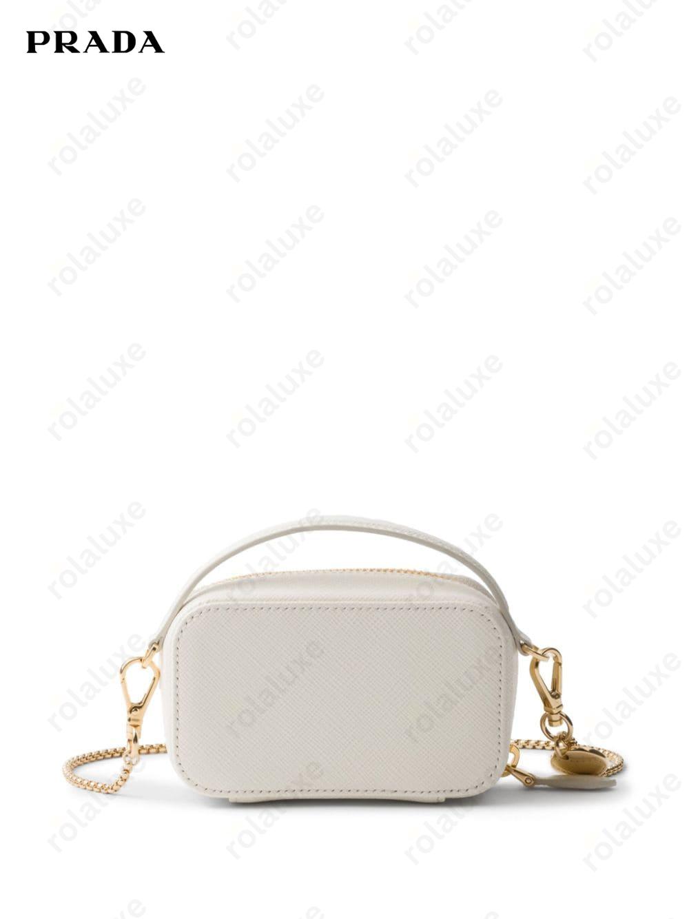 Saffiano leather mini bag