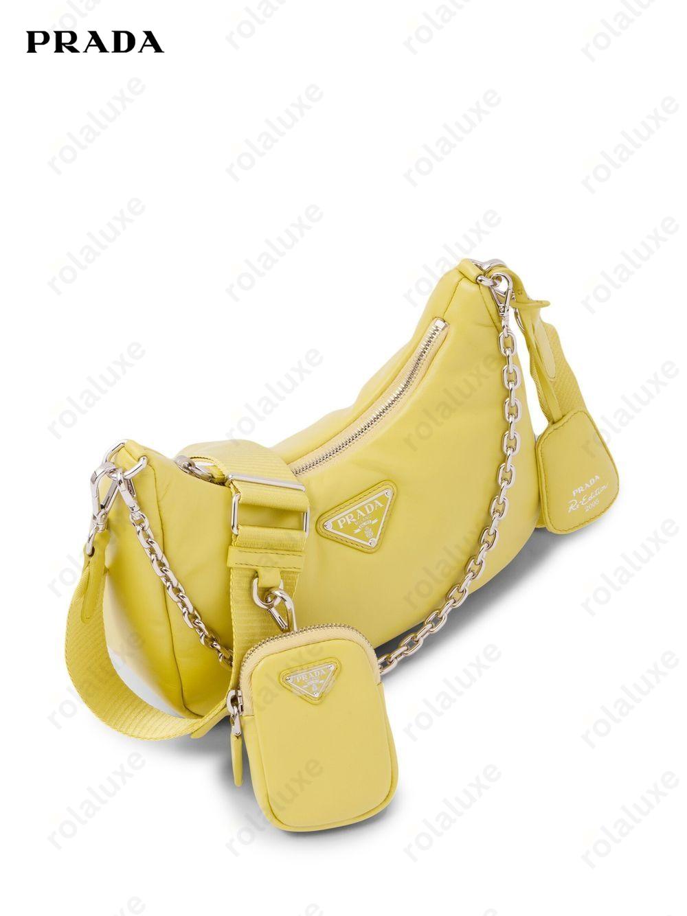 Re-Edition 2005 padded leather shoulder bag