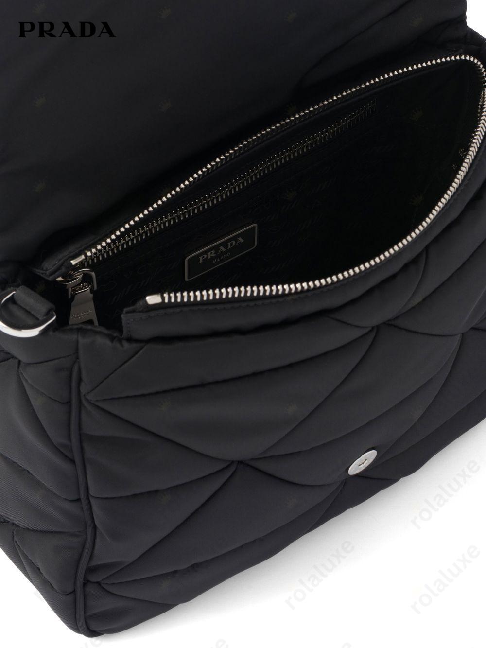 padded Re-Nylon shoulder bag