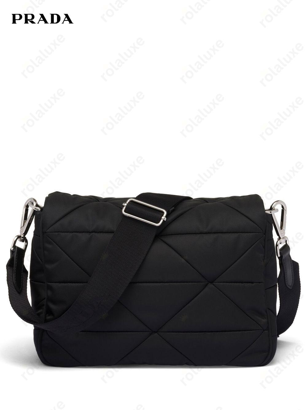 padded Re-Nylon shoulder bag