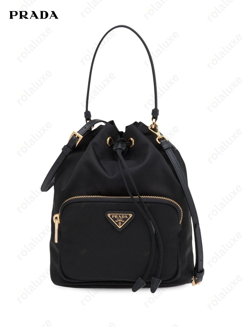 Re-Nylon bucket bag