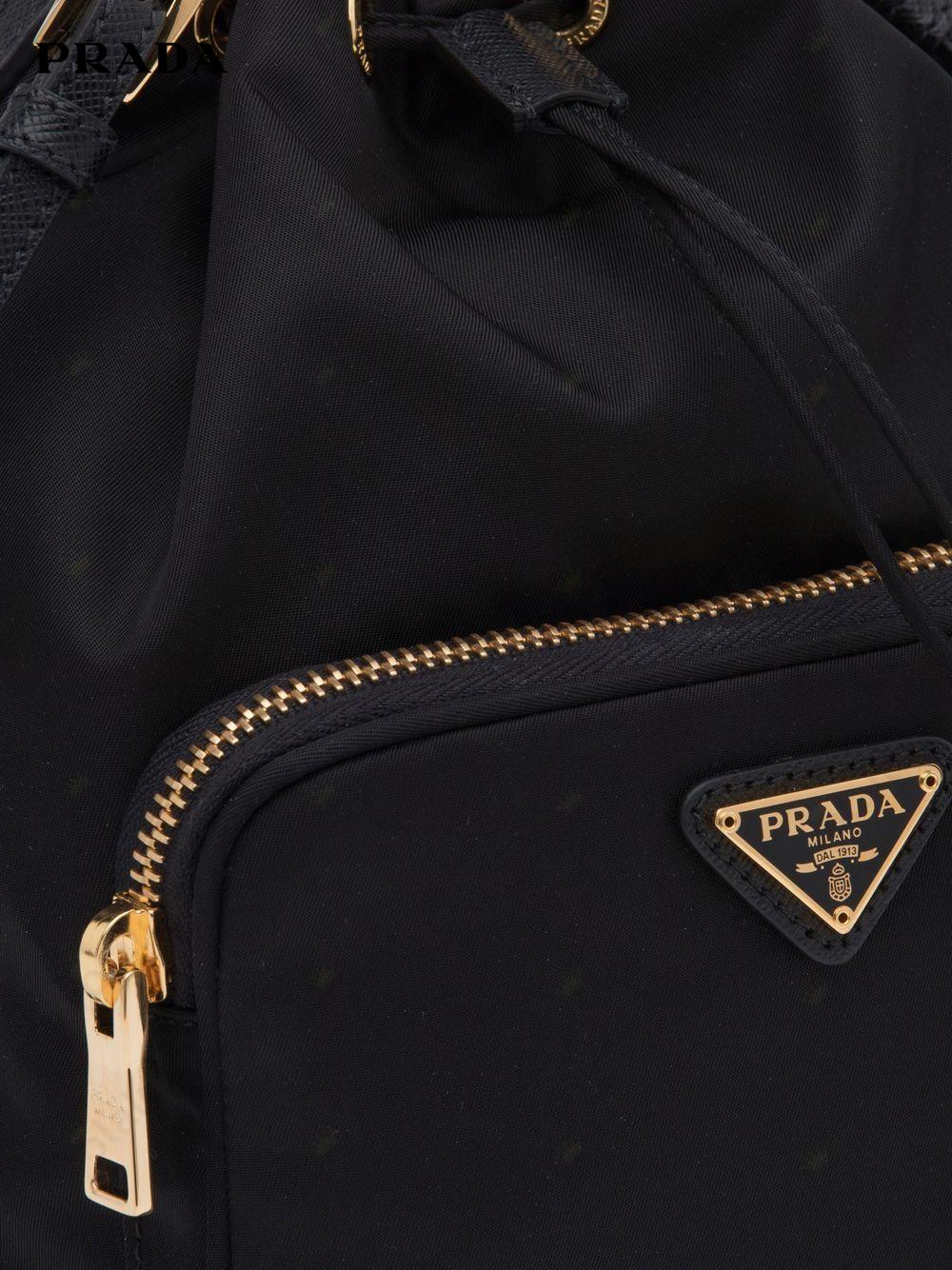 Re-Nylon bucket bag