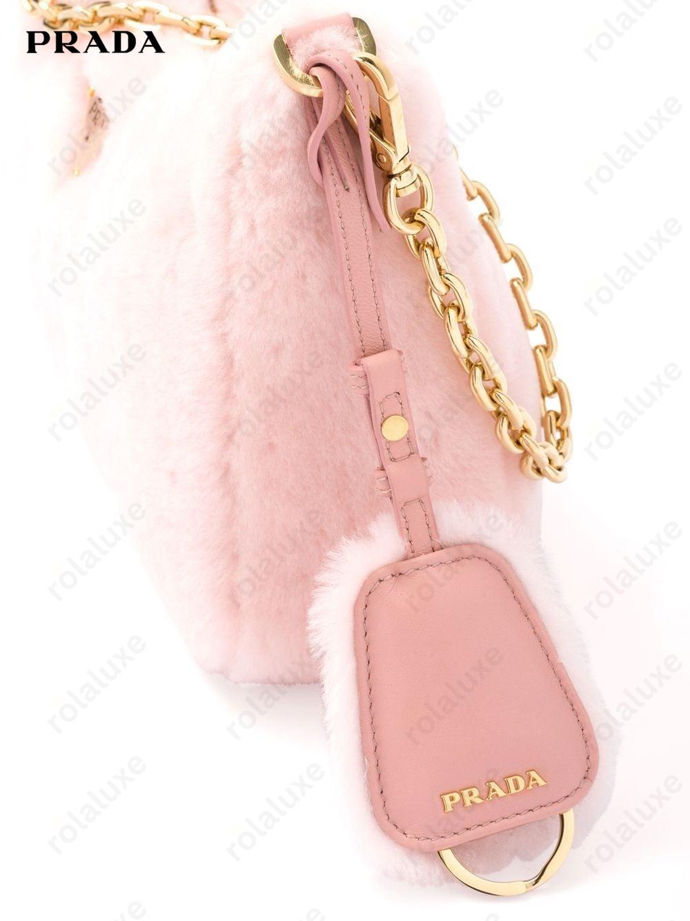 Re-Edition shearling mini bag