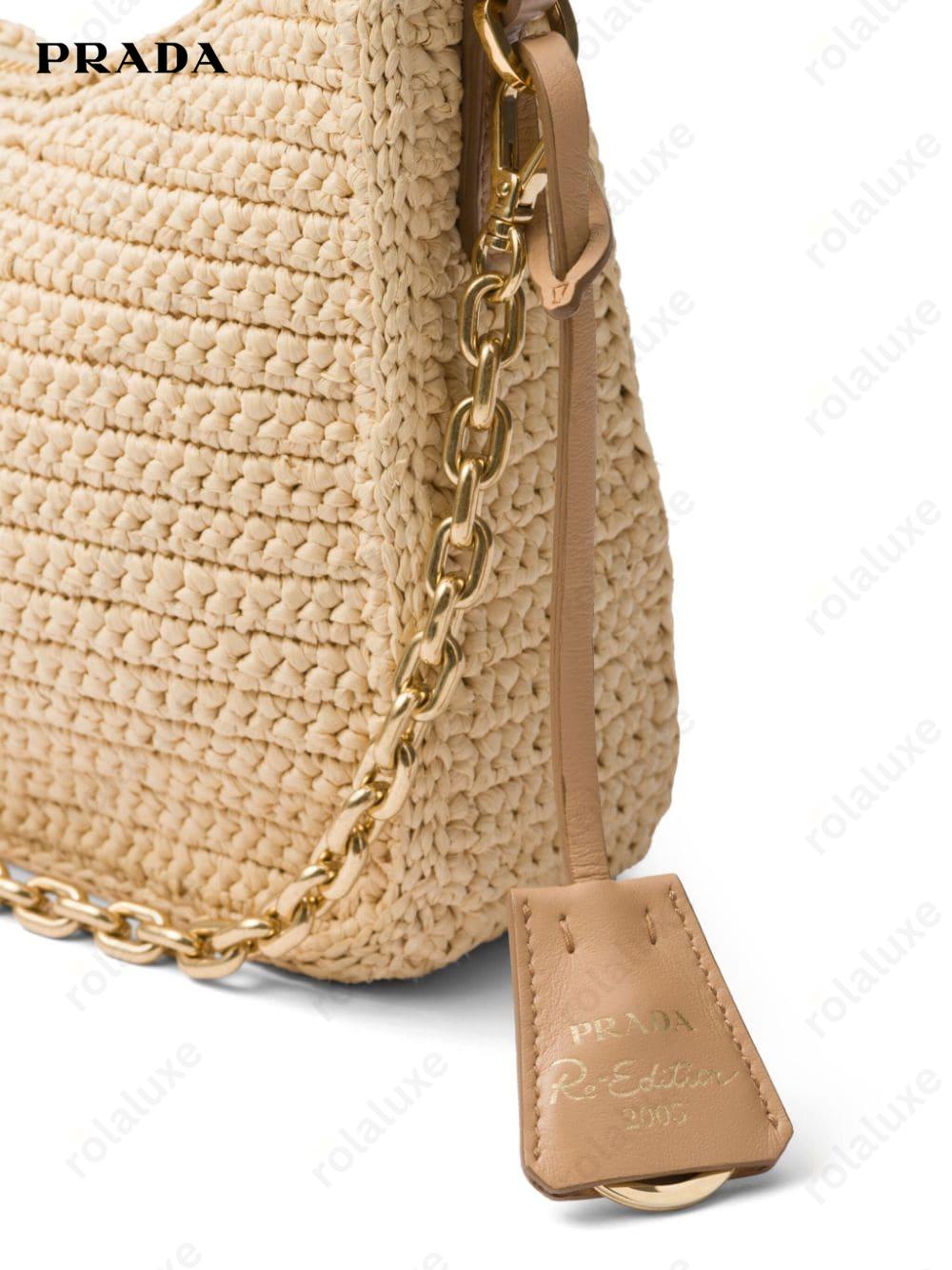 Prada Re-Edition 2005 crochet-knit shoulder bag