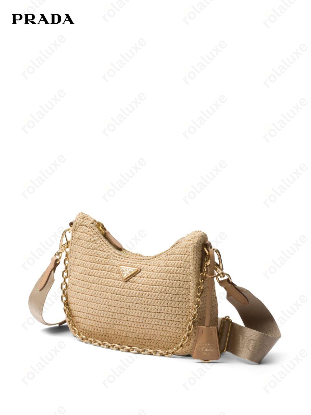 Prada Re-Edition 2005 crochet-knit shoulder bag