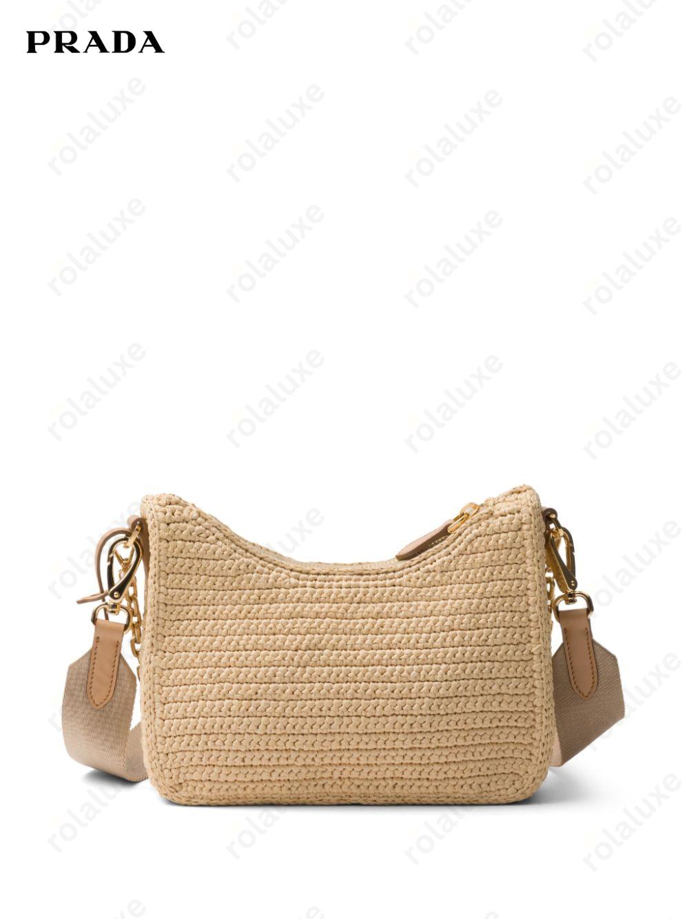 Prada Re-Edition 2005 crochet-knit shoulder bag