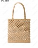 woven crochet tote bag