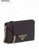 triangle logo-plaque crossbody bag